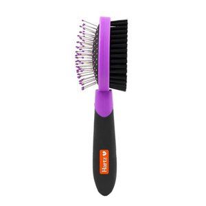Small Combo Brush for Cats and Small Dogs, Pet Comb
